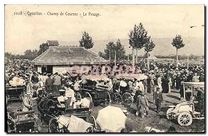 Carte Postale Ancienne Cheval Equitation Hippisme Cavaillon Champ de courses Le pesage TOP