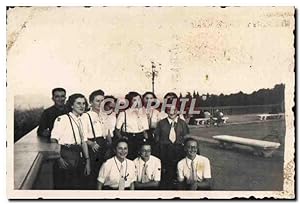 Bild des Verkufers fr Photo Scout Scoutisme Jamboree Camp de Rome 1950 Florence zum Verkauf von CPAPHIL