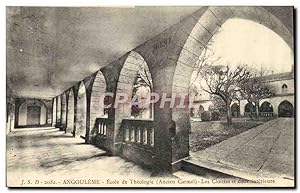 Image du vendeur pour Carte Postale Ancienne Angouleme Ecole de theologie Ancien carmel Les clotres et cour intrieure mis en vente par CPAPHIL