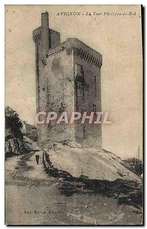 Imagen del vendedor de Carte Postale Ancienne Avignon La Tour Philippe Le Bel a la venta por CPAPHIL