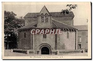 Carte Postale Ancienne Poitiers Le Temple Saint Jean