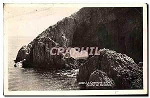 Carte Postale Ancienne La Corniche D'Or Grotte De Gardanne