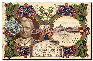 Carte Postale Ancienne Pape Pius X