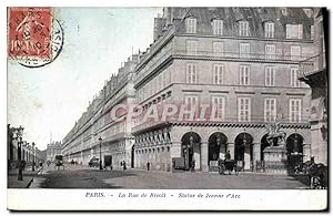 Carte Postale Ancienne Paris La Rue de Rivoli Statue de Jeanne d'Arc