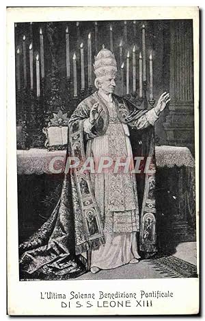 Carte Postale Ancienne Pape Leone XIII
