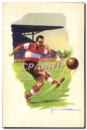 Carte Postale Ancienne Football
