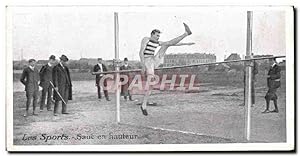 Image du vendeur pour Carte Postale Ancienne Athletisme Les sports Saut en hauteur mis en vente par CPAPHIL