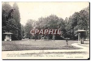 Image du vendeur pour Carte Postale Ancienne Palais de Fontainebleau Jardin Anglais Tir a l'arc de l'Empereur mis en vente par CPAPHIL