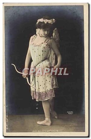 Image du vendeur pour Carte Postale Ancienne Ange Tir a l'arc mis en vente par CPAPHIL