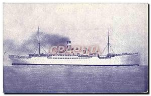 Bild des Verkufers fr Carte Postale Ancienne Bateau Paquebot Fabre Line SS Braga zum Verkauf von CPAPHIL