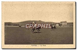 Image du vendeur pour Carte Postale Ancienne Vittel Le polo Hippisme Cheval mis en vente par CPAPHIL