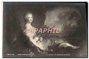Image du vendeur pour Carte Postale Ancienne Tir a l'arc Musee de Versailles Nattier Mme Henriette de France mis en vente par CPAPHIL