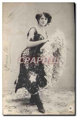 Bild des Verkufers fr Carte Postale Ancienne Danse Femme zum Verkauf von CPAPHIL