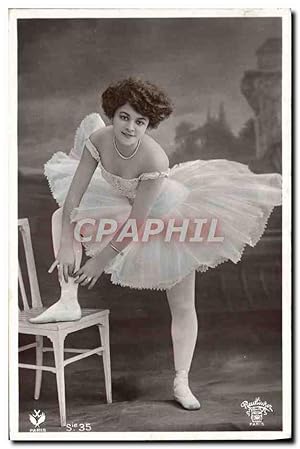 Bild des Verkufers fr Carte Postale Ancienne Femme Danse zum Verkauf von CPAPHIL