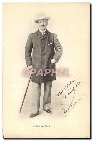 Carte Postale Ancienne Jules Guerin