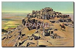 Seller image for Carte Postale Ancienne Far West Cow Boy The Mesa and old Walpi for sale by CPAPHIL