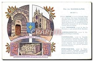 Carte Postale Ancienne Basses Alpes Digne