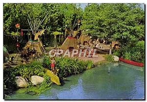 Seller image for Carte Postale Moderne Far West Cow Boy Peaceful Indian village Indiens for sale by CPAPHIL