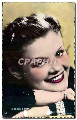 Carte Postale Moderne Cinema Simone Simon