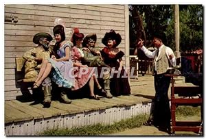 Seller image for Carte Postale Moderne Far West Cow Boy Handsome Brady and Whiskey Bill Knott's Berry Ghost Town Buena Park California for sale by CPAPHIL