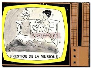 Image du vendeur pour Carte Postale Ancienne Humour Prestige de la musique mis en vente par CPAPHIL