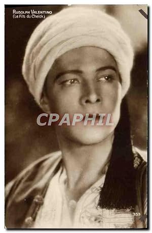 Carte Postale Moderne Cinema Rudolph Valentino Le Fils du Cheick