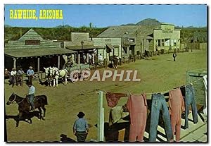 Carte Postale Moderne Far West Cow Boy Rawhide Arizona