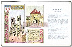 Carte Postale Ancienne Aisne Laon