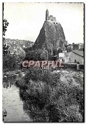Carte Postale Ancienne Le Puy Le Rocher St Michel L'Aiguilhe