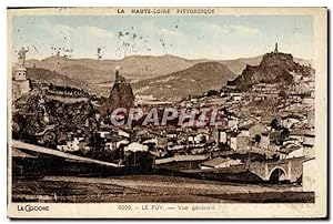 Carte Postale Ancienne Le Puy vue générale