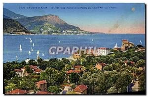 Carte Postale Ancienne La Cote D'Azur Saint Jean Cap Ferret et la pointe du Cap d'Ail