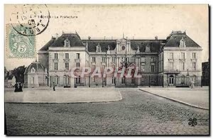 Carte Postale Ancienne Troyes La préfecture
