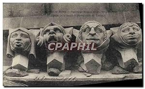 Immagine del venditore per Carte Postale Ancienne Cathdrale de Reims Figures grotesques venduto da CPAPHIL