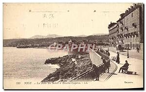 Carte Postale Ancienne Nice La Jetée du Soleil a Rouba Capeou