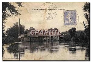 Carte Postale Ancienne Ruelle Papeterie de Villement
