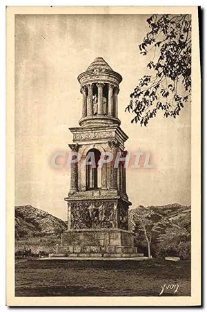 Carte Postale Ancienne Saint Remy de Provence Le mausolee Monument romain Plateau des Antiquites