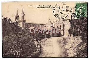 Carte Postale Ancienne Abbaye de St Michel de Frigolet Un coin de l'abbaye