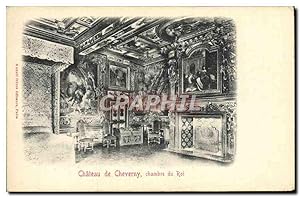 Carte Postale Ancienne Château De Cheverny Chambre Du Roi