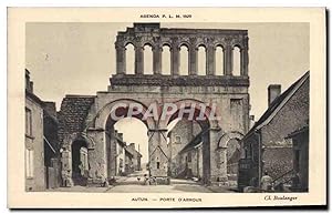 Carte Postale Ancienne Autun Porte D'Arroux