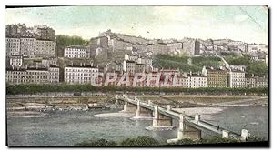 Carte Postale Ancienne Lyon Le pont St Clair