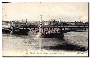 Carte Postale Ancienne Lyon Le Pont Gallieni Ancien pont du Midi