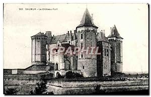 Carte Postale Ancienne Saumur Le Château Fort