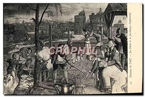 Image du vendeur pour Carte Postale Ancienne Chteau De Pau La Peche Et Le Jardinage Tapisserie mis en vente par CPAPHIL