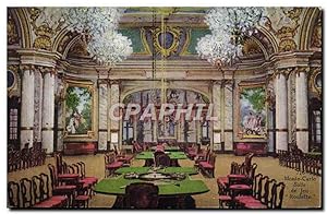 Carte Postale Ancienne Monte Carlo Salle De Jeu Roulette