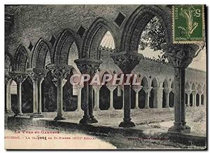 Carte Postale Ancienne Moissac Le Cloître De St Pierre