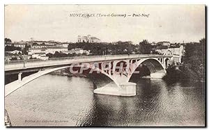 Carte Postale Ancienne Montauran Pont Neuf