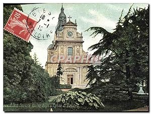 Carte Postale Ancienne Blois Square Victor Hugo et Eglise St Vincent