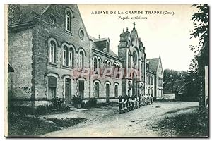 Carte Postale Ancienne Abbaye De La Grande Trappe Façade extérieure