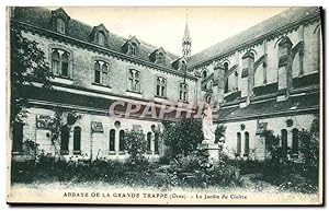 Carte Postale Ancienne Abbaye De La Grande Le Jardin du Cloître