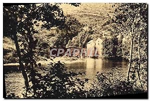 Carte Postale Ancienne Vallée De La Dourbie Le Moulin De Corps